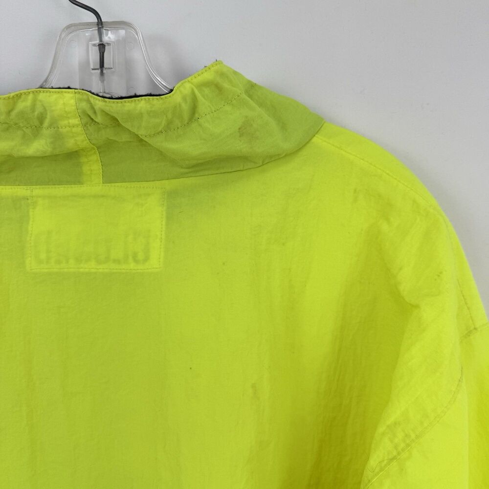 Vintage 90s Street-Closed Pullover Size S/M Jacket Oversized Neon Green - Picture 14 of 16